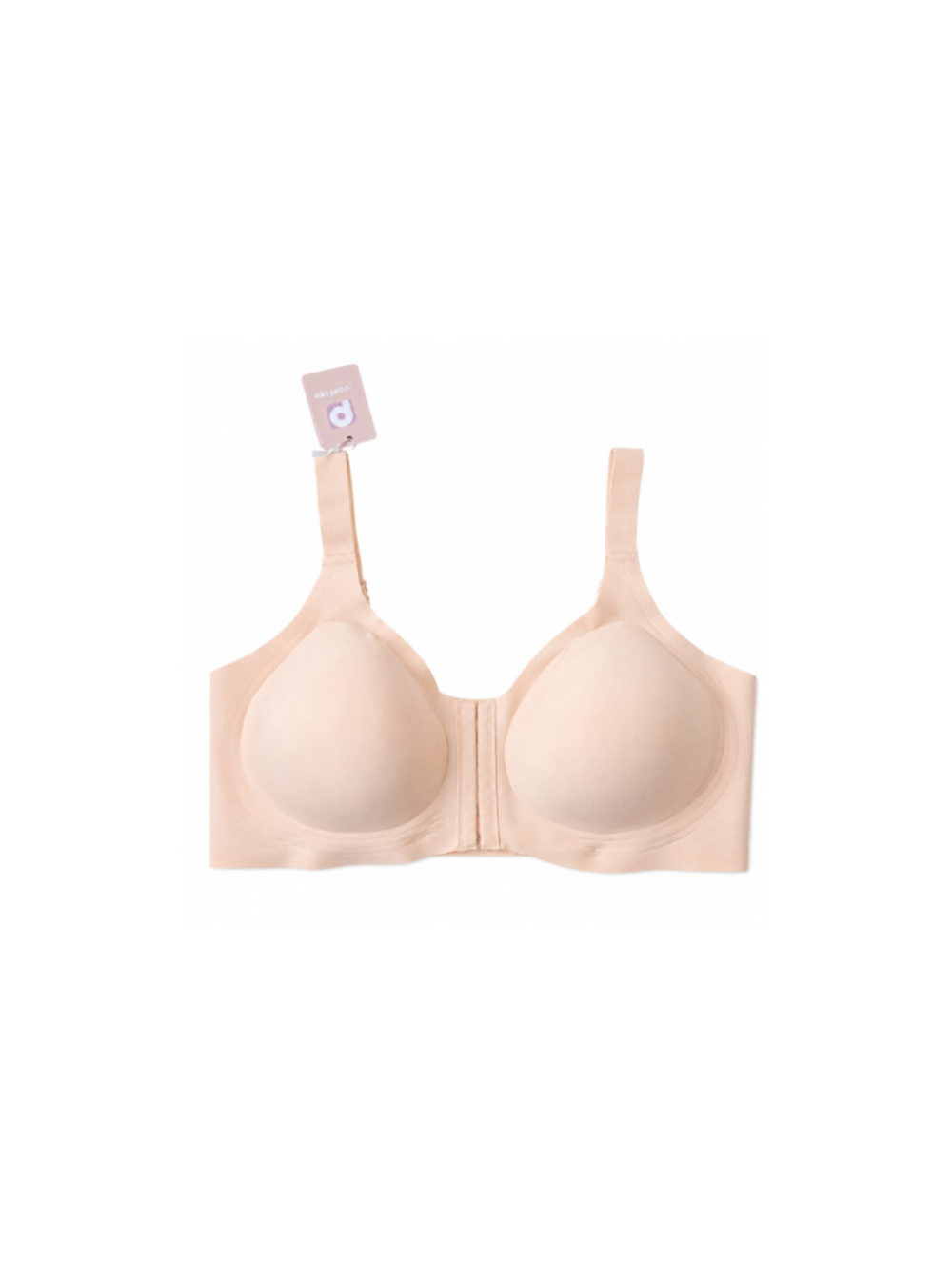 Women’s Wireless Front Closure Everyday Bra – PoseFree – Nude – Size XL – NWT - Picture 2 of 16